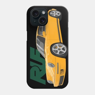 Ruf 911 CTR high performance sports car German automobile YELLOW BIRD Phone Case