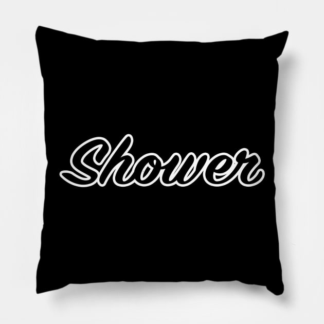 Shower Pillow by lenn