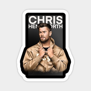 Chris Hemsworth painting Magnet