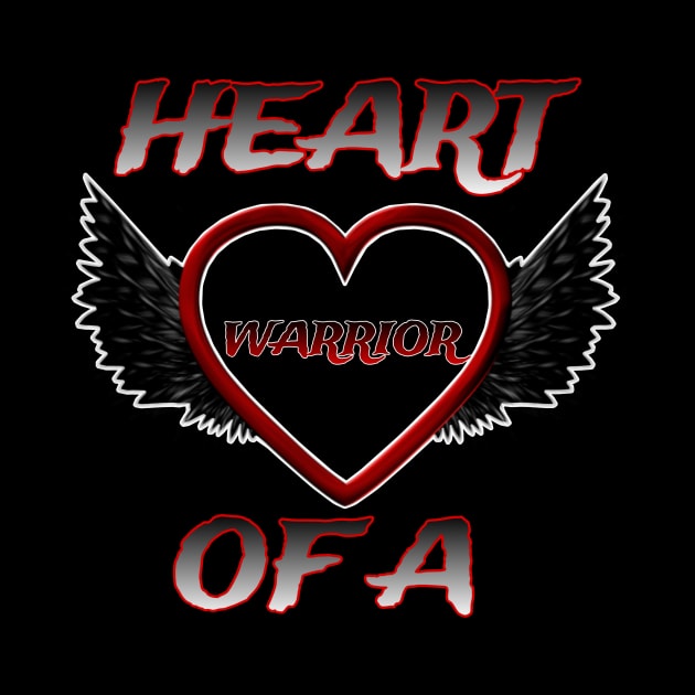 Indian Warrior “Heart of a Warrior” logo by Khaos Turmoil Wrestling