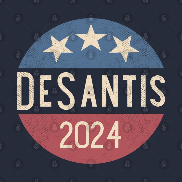 Vintage Ron DeSantis for president in 2024 by Etopix