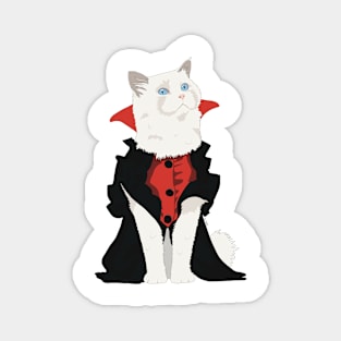 Vampire Cat Magnet