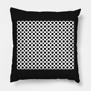 Decorative Black and White Pattern Pillow