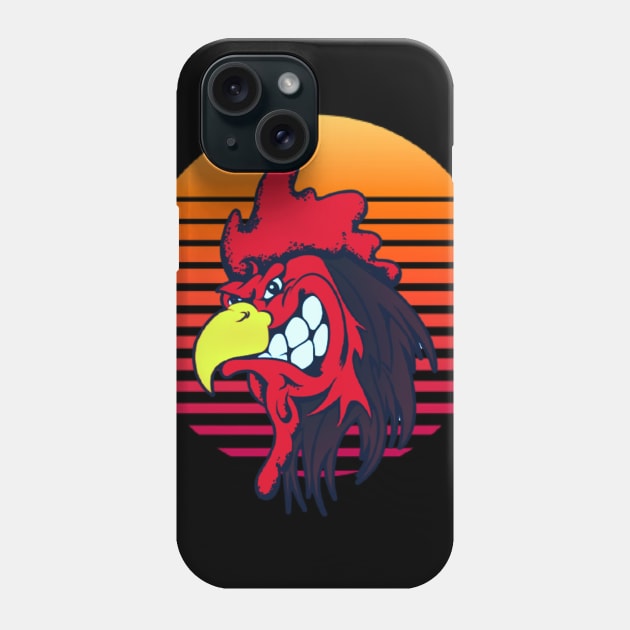 Chicken vintage Phone Case by kirkomed