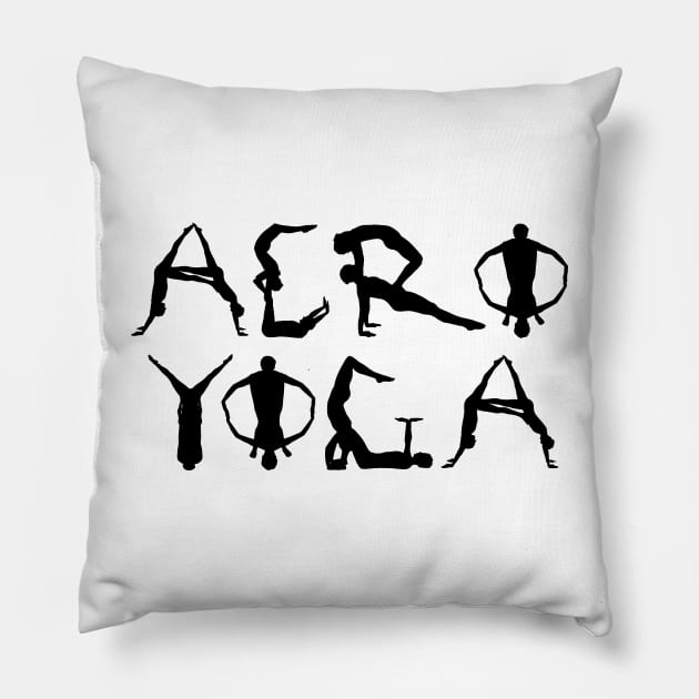 Acro Yoga Pillow by casiel1969