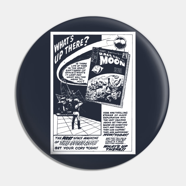 Race for the Moon (Dark variant) Pin by GloopTrekker