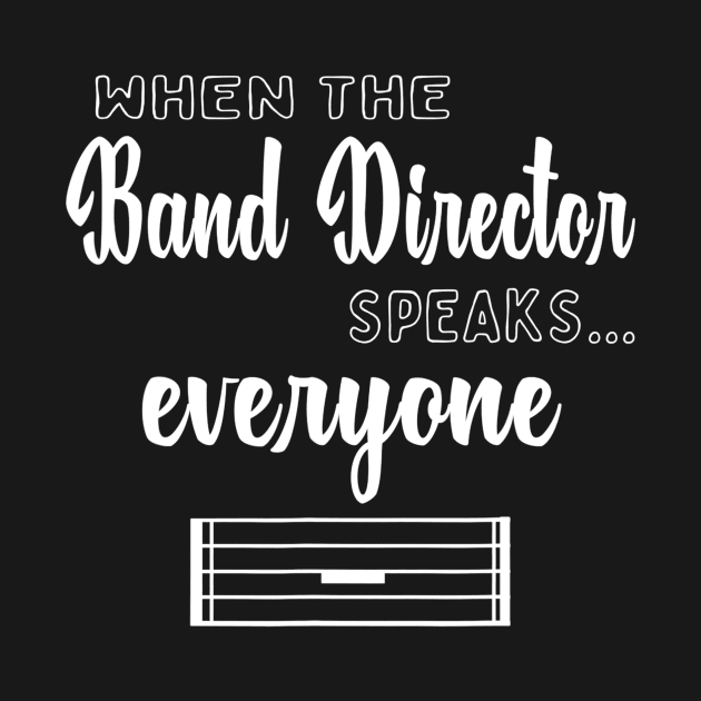 Funny Band Director Shirt Music Teacher Gifts Appreciation by nellieuyangela