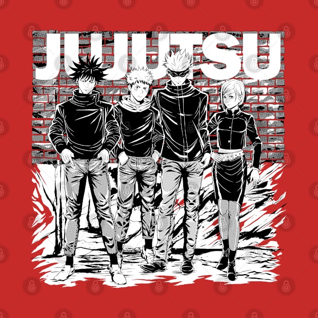 The Punks of Jujutsu (Version 1) by manoystee