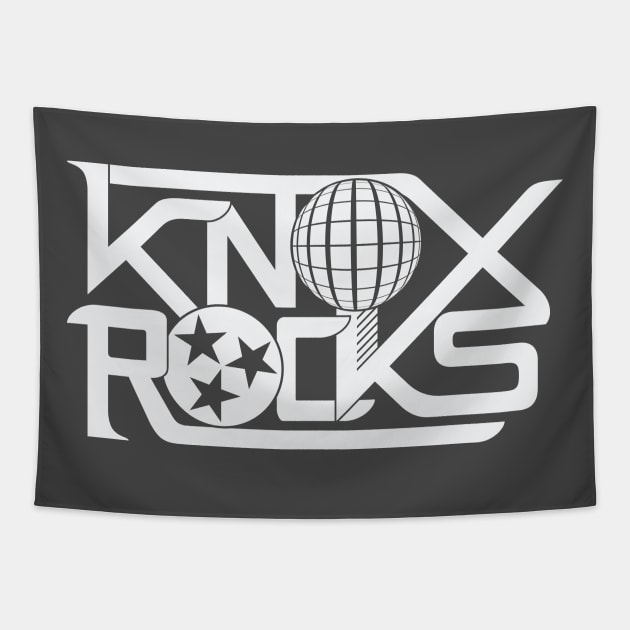 Knoxville Rocks Tapestry by dhaniboi