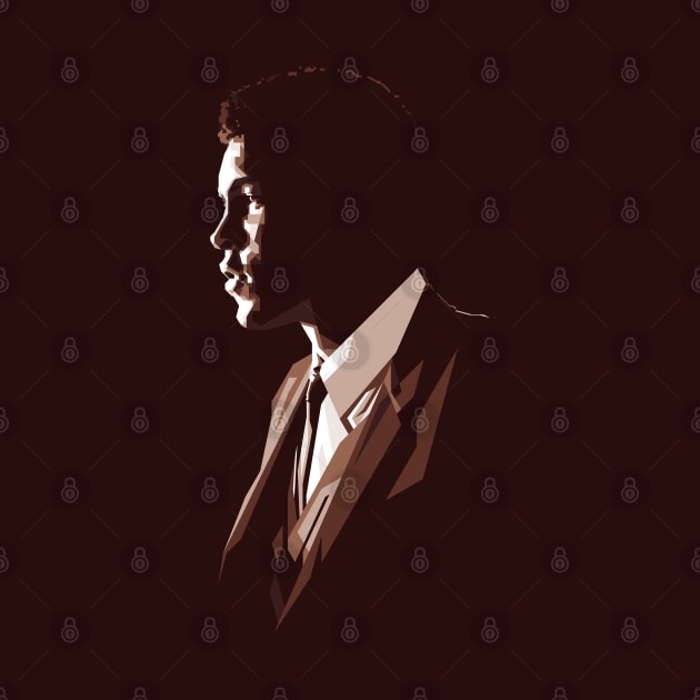 muhammad ali silhouette by BAJAJU