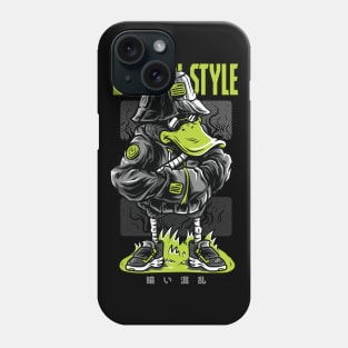 Gangster Duck Style Hip Hop Graffiti Rapper Phone Case