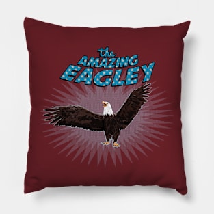 The Amazing Eagle(y) Pillow