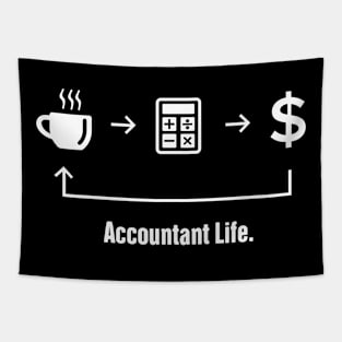 Accountant Life | Funny Accounting Tapestry