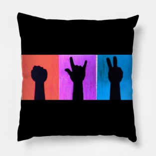 Peace Love & Solidarity Pillow