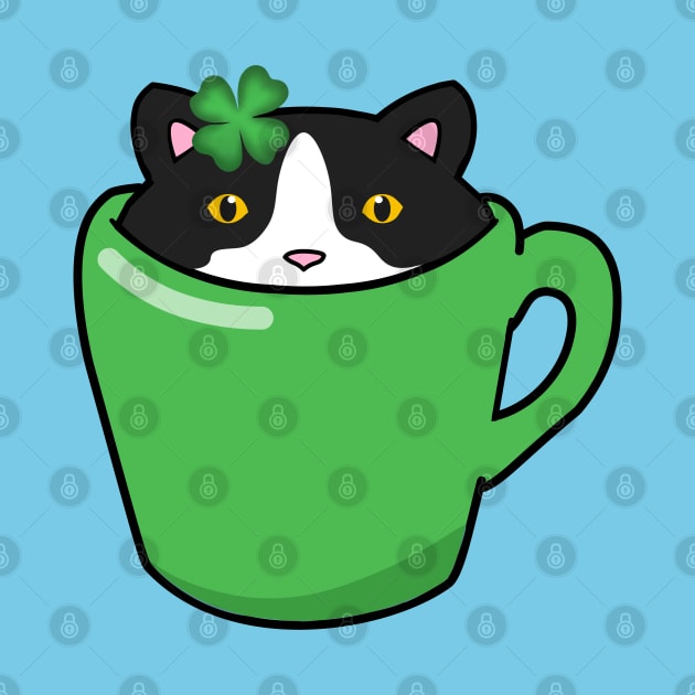 St Patrick's day cat by Purrfect