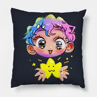 Starry Eyed Lobster Pillow