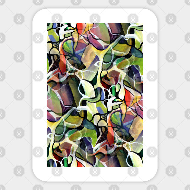 Maximalism Abstract Expressionism Abstract Geometric Shapes