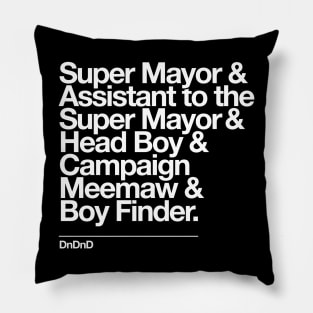 DnDnD Campaign Team Pillow