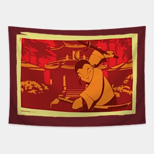 SWORD PLAY Tapestry