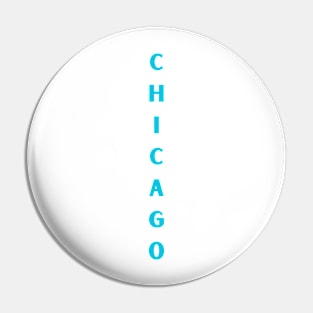 Vertical City Chicago Tee! Pin