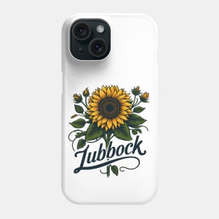 Lubbock Sunflower Phone Case