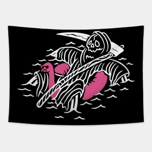 Grim Reaper Relax Tapestry