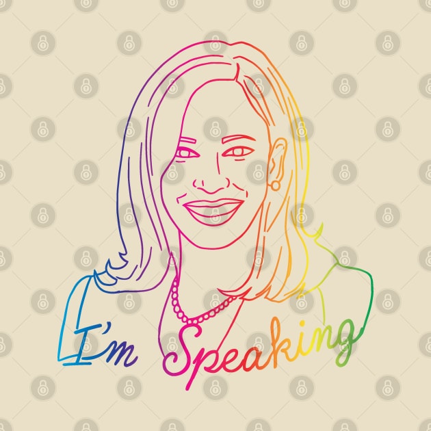 I'm Speaking, Kamala Harris - 3 by centeringmychi