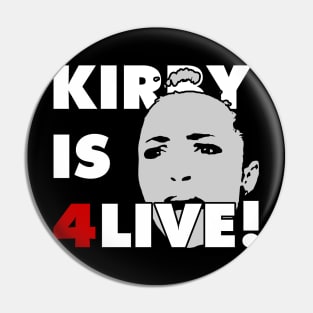 Kirby is 4live! Pin