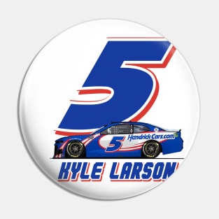 Kyle Larson 5 Champion Pin