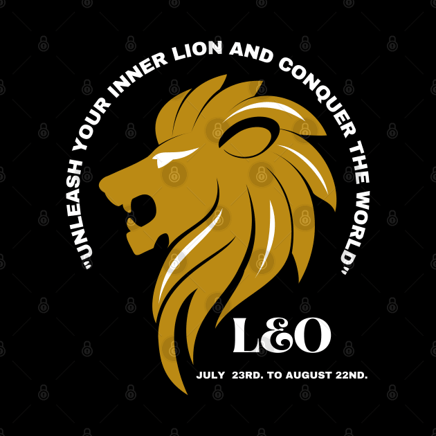 Zodiac Leo sign July -August by Shean Fritts 