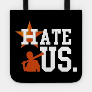 Hate Us White Tote