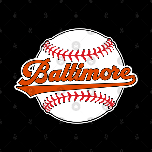 Baltimore Baseball Diehard Fans by GAMAS Threads