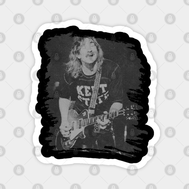 Joe Walsh // Retro poster Magnet by Degiab