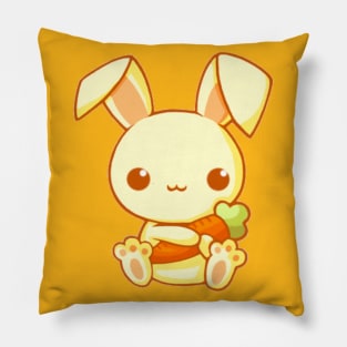 Cute bunny rabbit Pillow