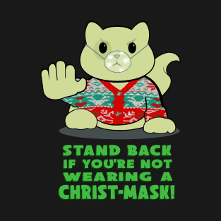 merry chritsmask cat T-Shirt