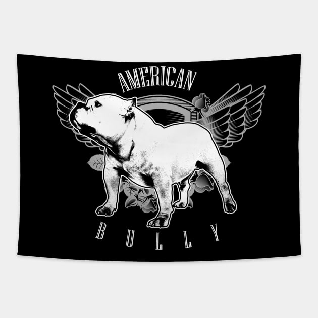 American Bully Tapestry by Nartissima