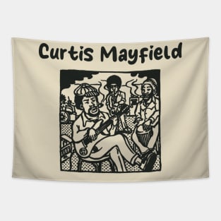 curtis ll reggae jaming Tapestry