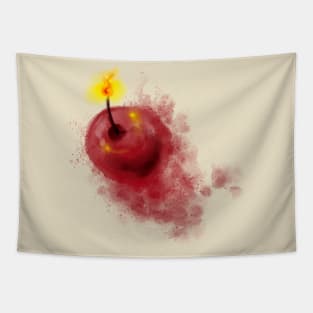 Cherry Bomb-bomb Tapestry