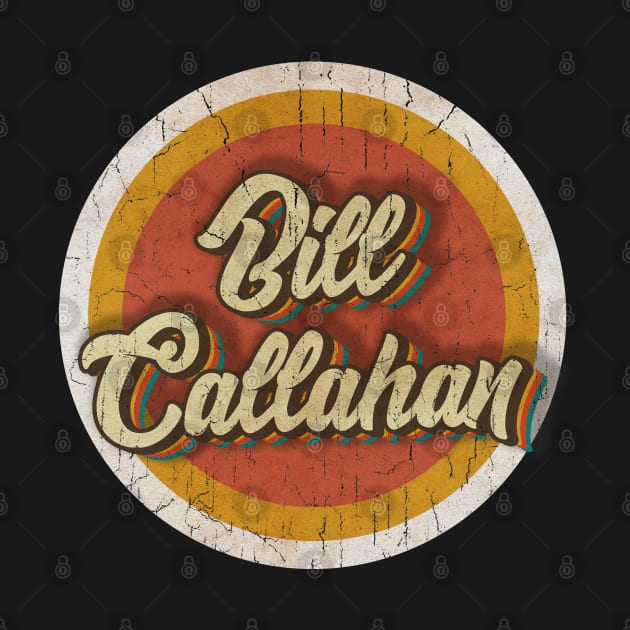 circle vintage Bill Callahan by KewanAlasStore