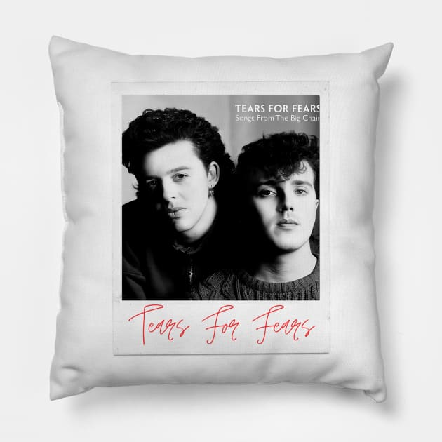 Tears for fears Pillow by Apleeexx