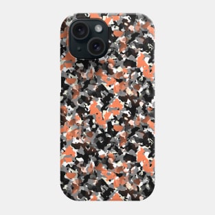 Orange Camouflage Phone Case