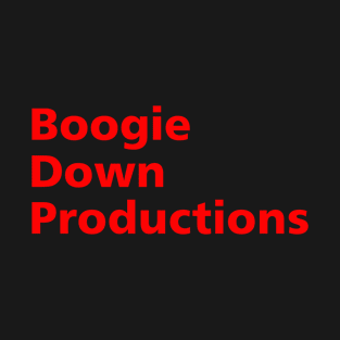 Boogie Down Productions  Classic 80s Hip Hop T-Shirt