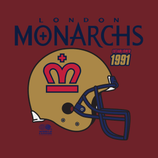 London Monarchs Helmet T-Shirt