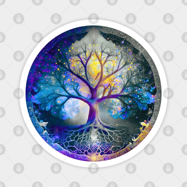 Tree of Life, A Mystical Symbol Magnet by Dream and Design