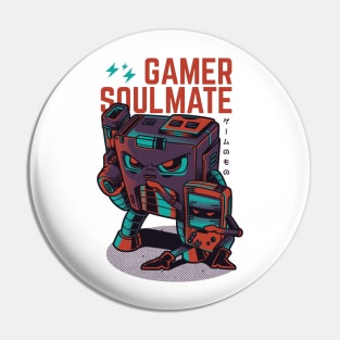 Gamer Soulmate Pin