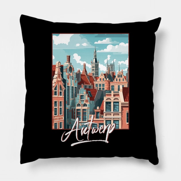 Antwerp Pillow by kamskir