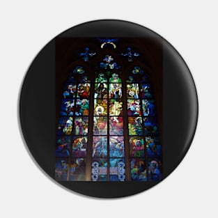 St Vitus Window in Prague Pin