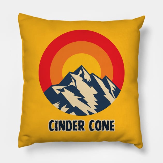 Cinder Cone Pillow by Canada Cities