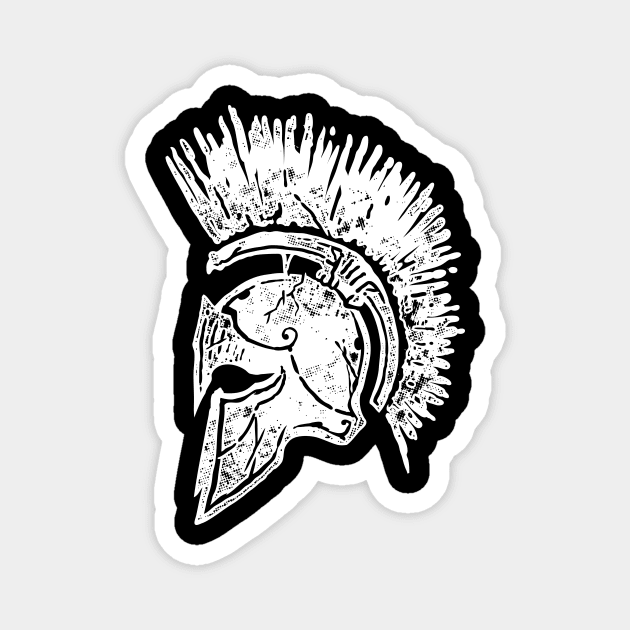 Sparta Helmet Magnet by printedartings