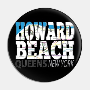 Fun Cool Howard Beach Queens New York with Subway Map Pin